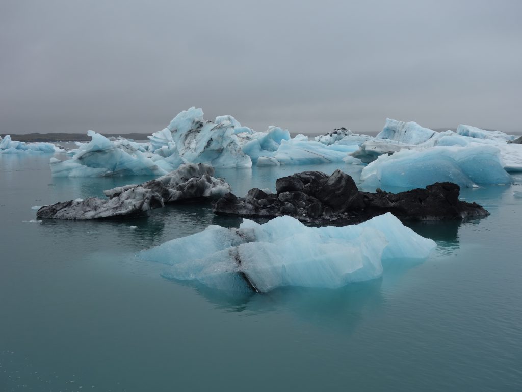 Island, ledovcové kry 