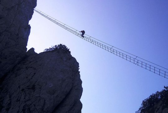 Vzdušná a oblíbená ferrata Intersport - RAKOUSKO | Daily Adventures