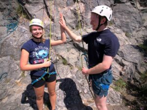 I love climbing