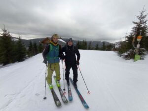 Individuální skialpový kurz s instruktorem v horách