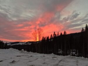 Individuální skialpový kurz – výhledy z horského hřebene